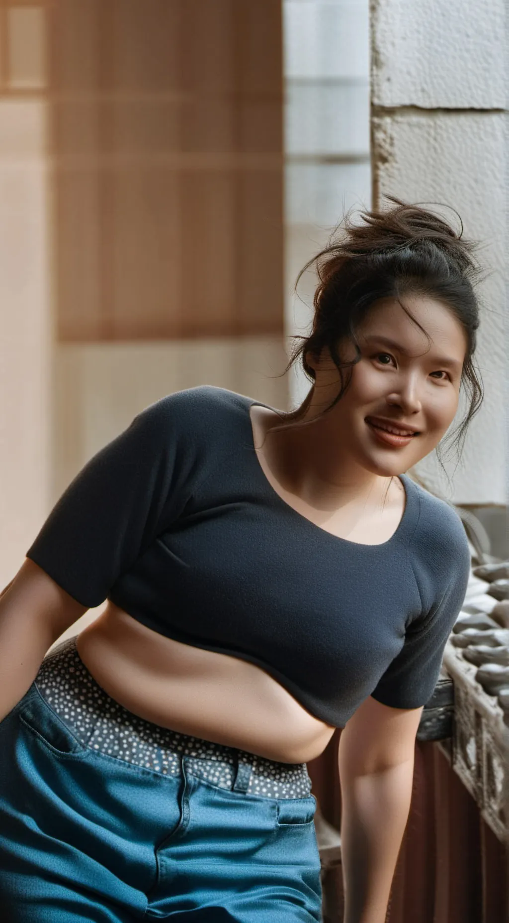 ai character: fat background