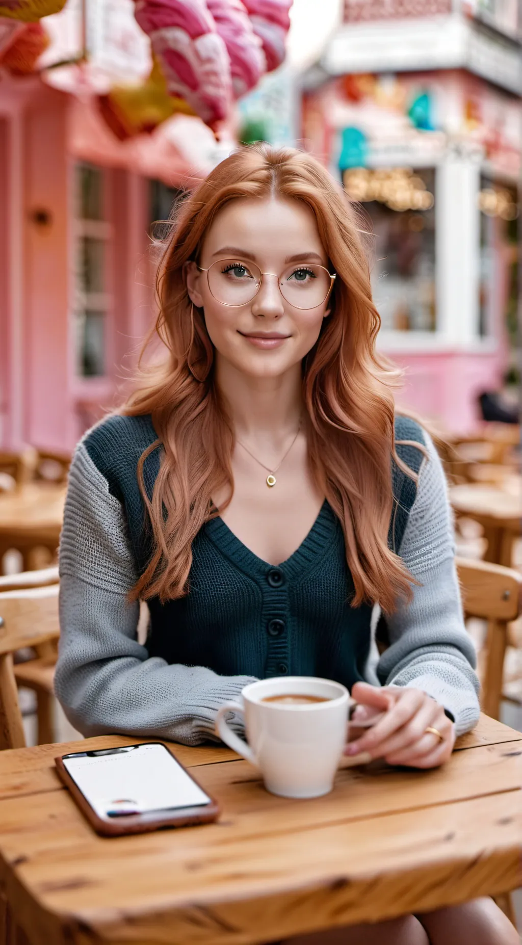 ai character: Emma  background