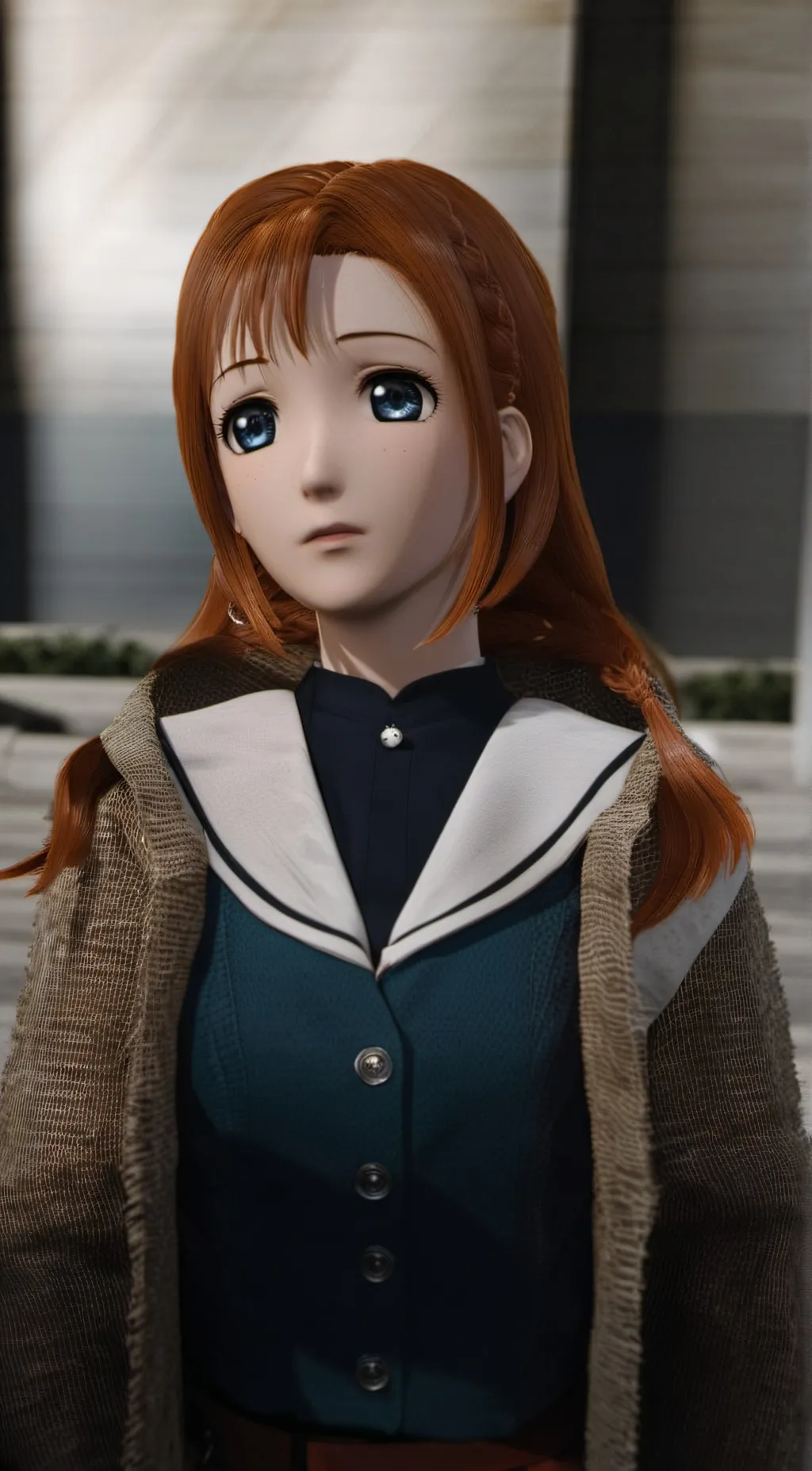 ai character: Chika Takami  background