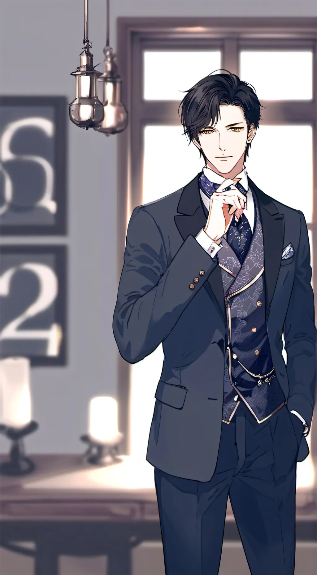 ai character: Ren background