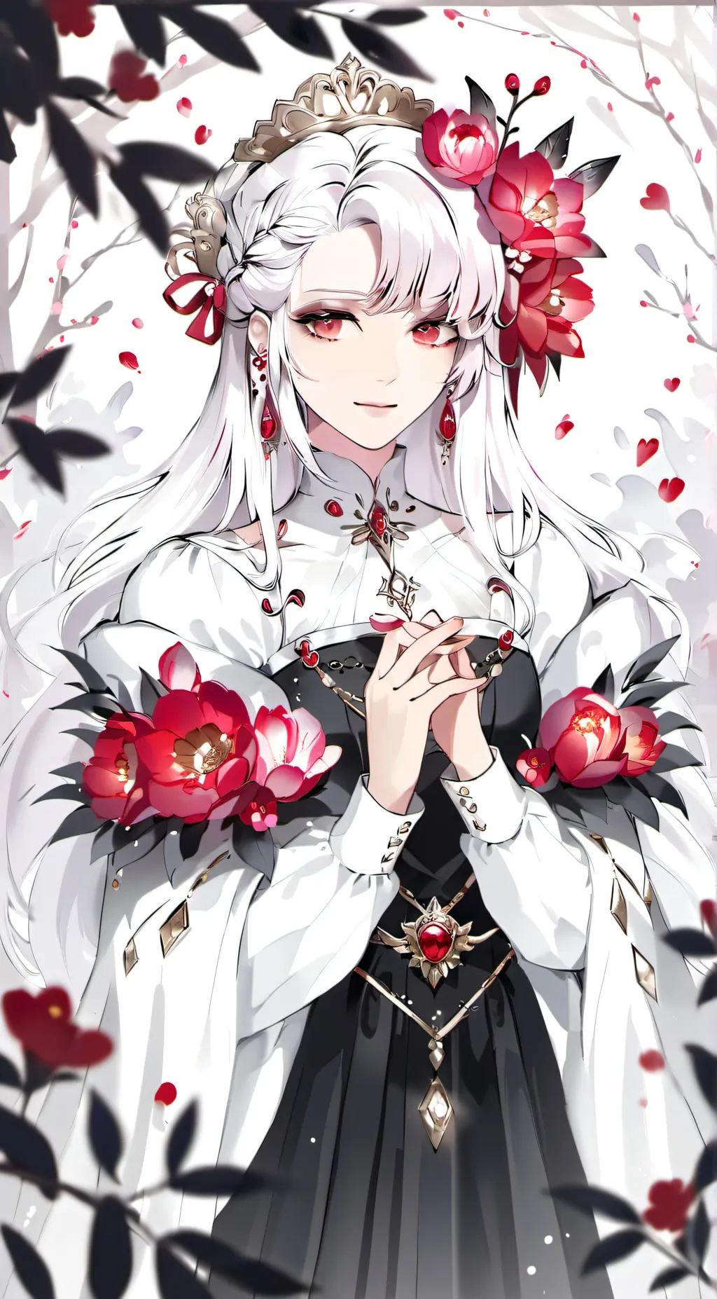 ai character: Luna background