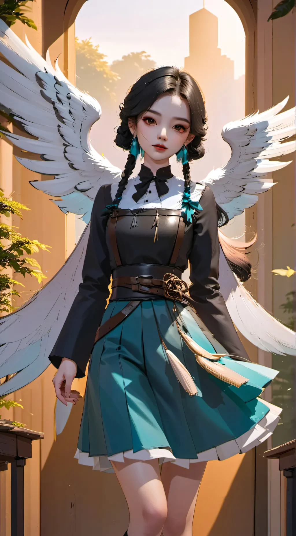 ai character: AFO fight, MHA  background