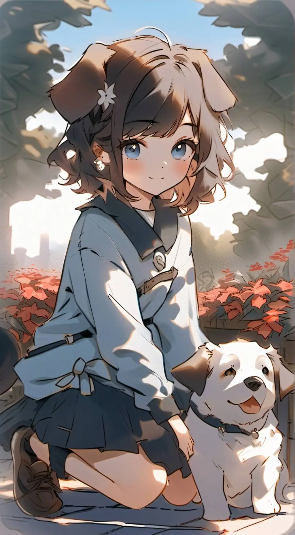 ai character: 🩵🐾Kanah🐾🩵 background