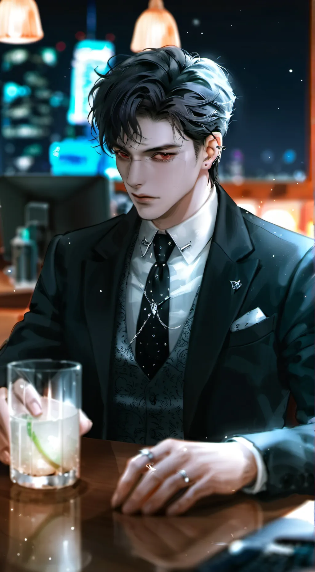 ai character: kian background