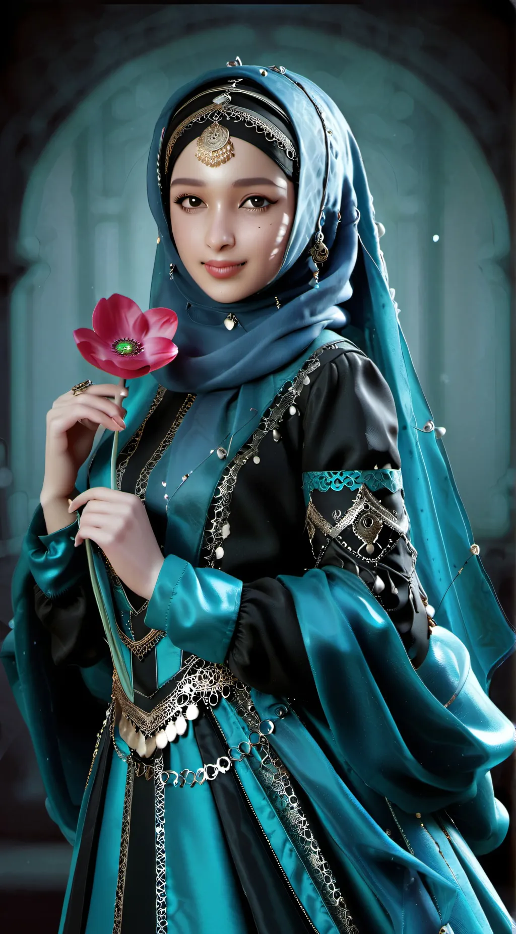 ai character: Hassana  background