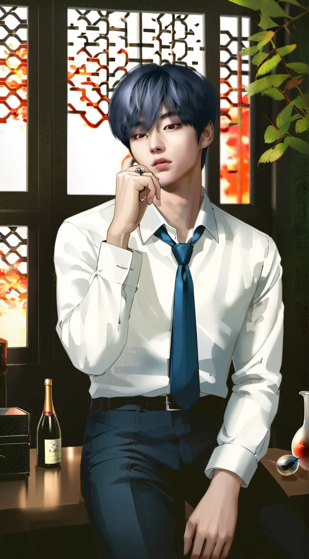 ai character: Shae Choi background