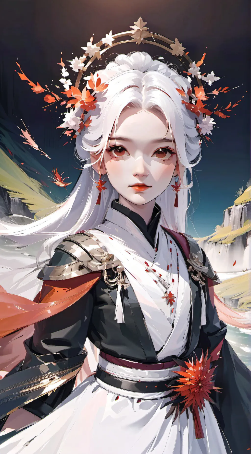ai character: Princess Ara...  background