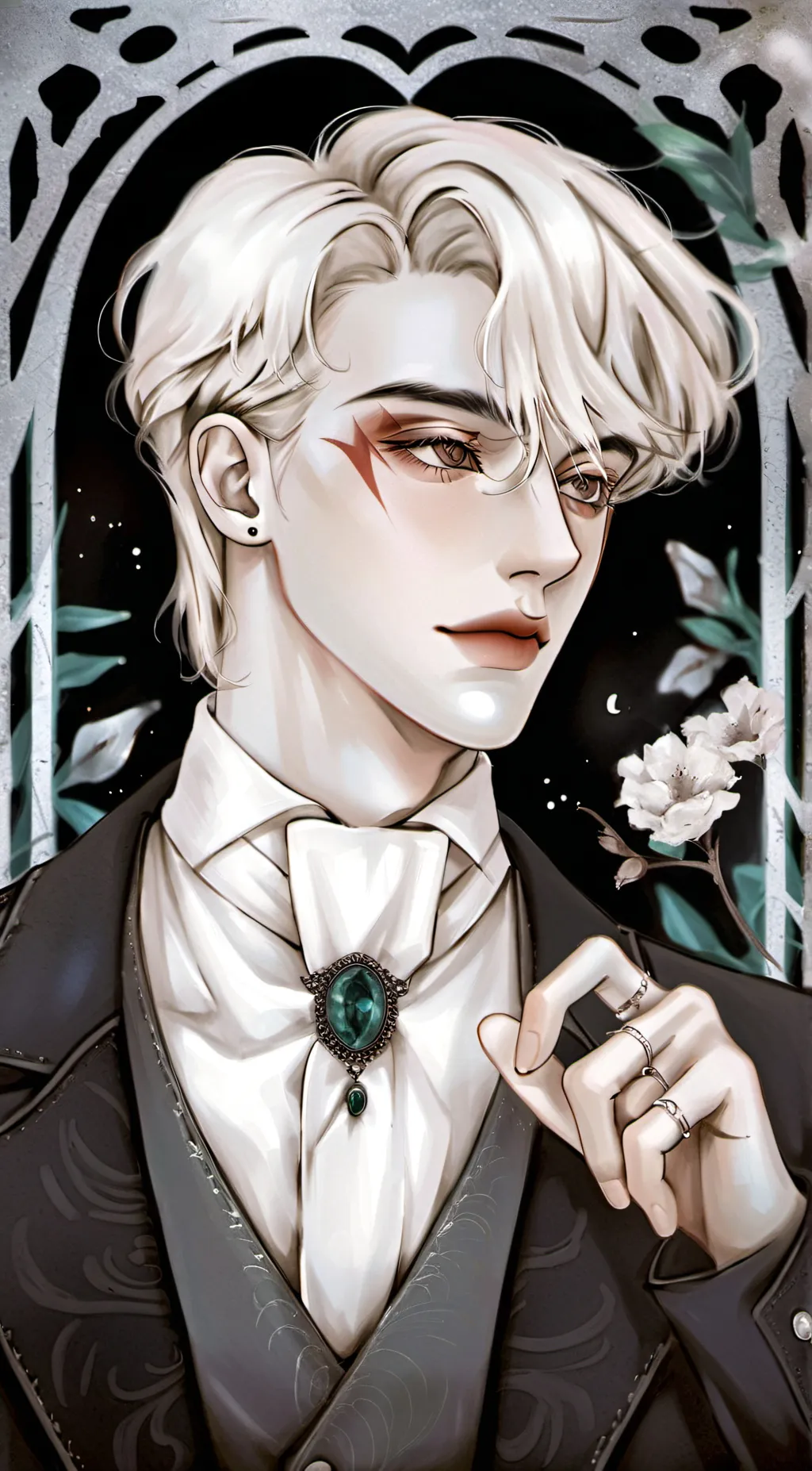 ai character: draco malfoy background