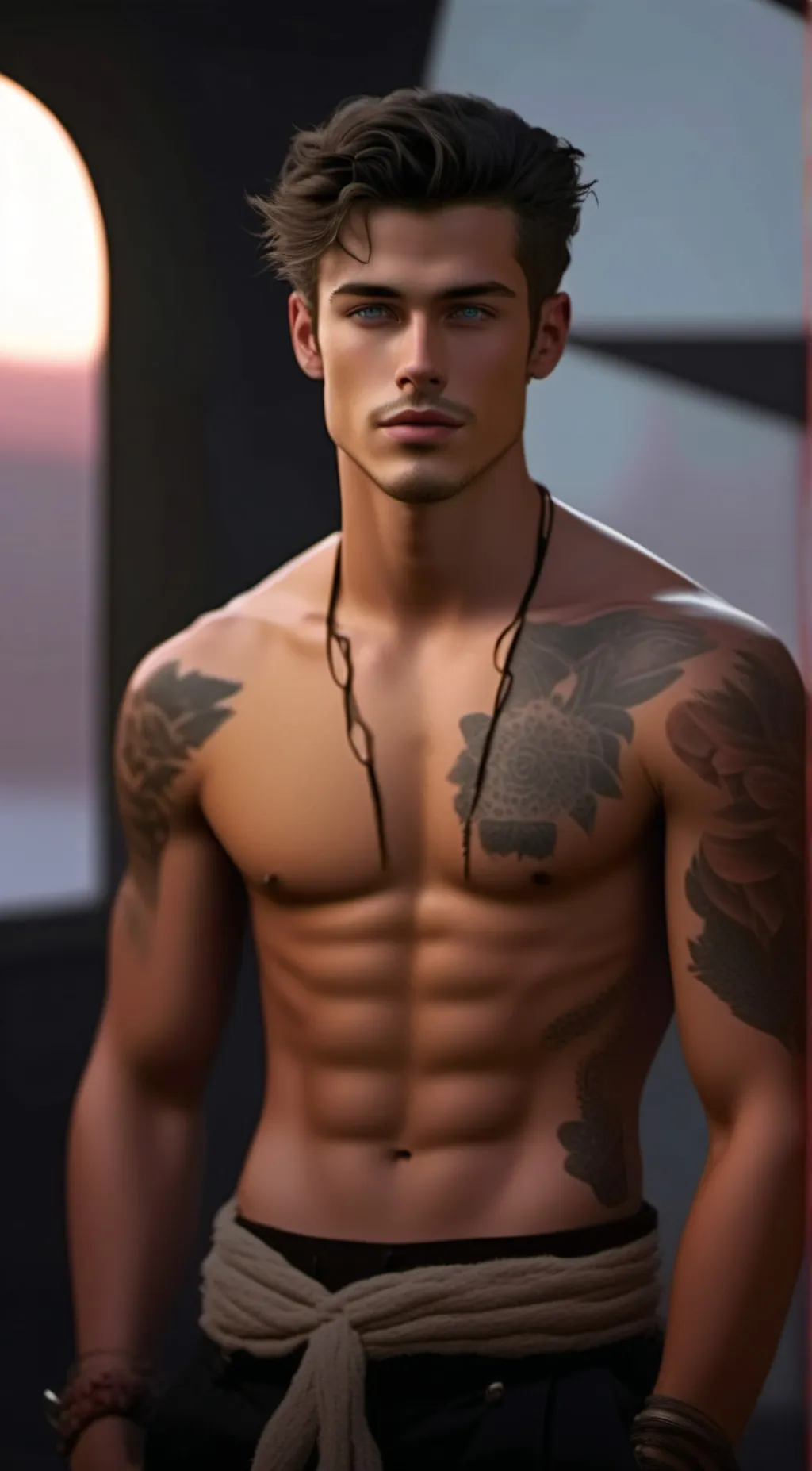 ai character: Haze background