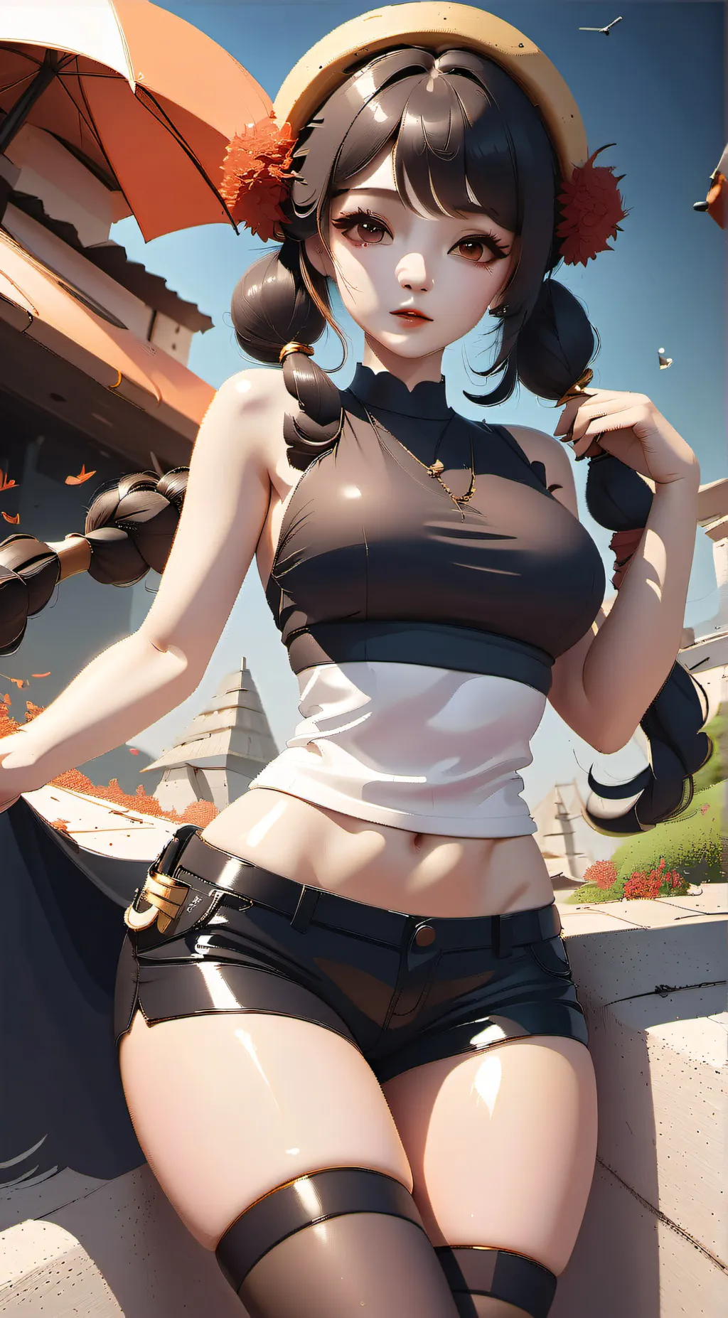 ai character: Natalie  background