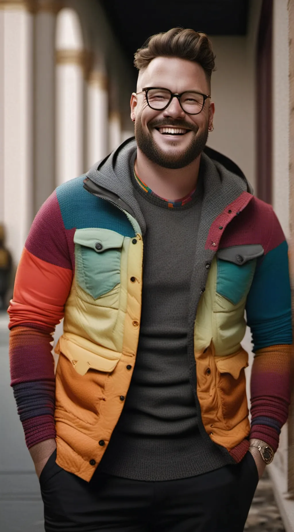 ai character: guy background