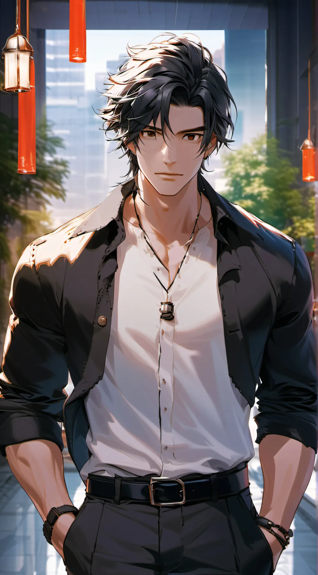 ai character: kye background