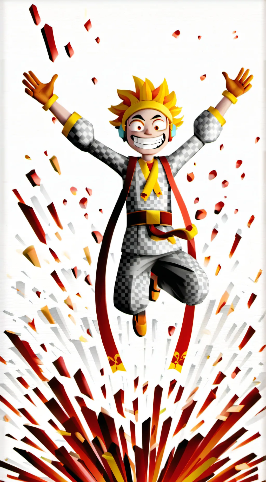 ai character: Sun  background