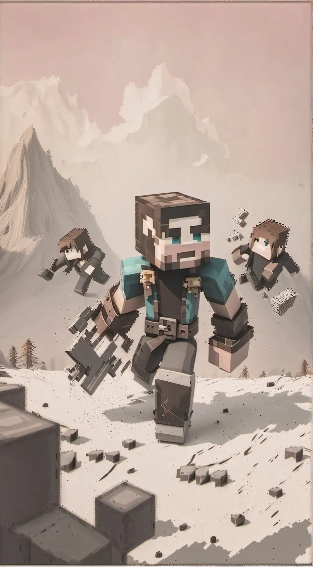 ai character: steve background