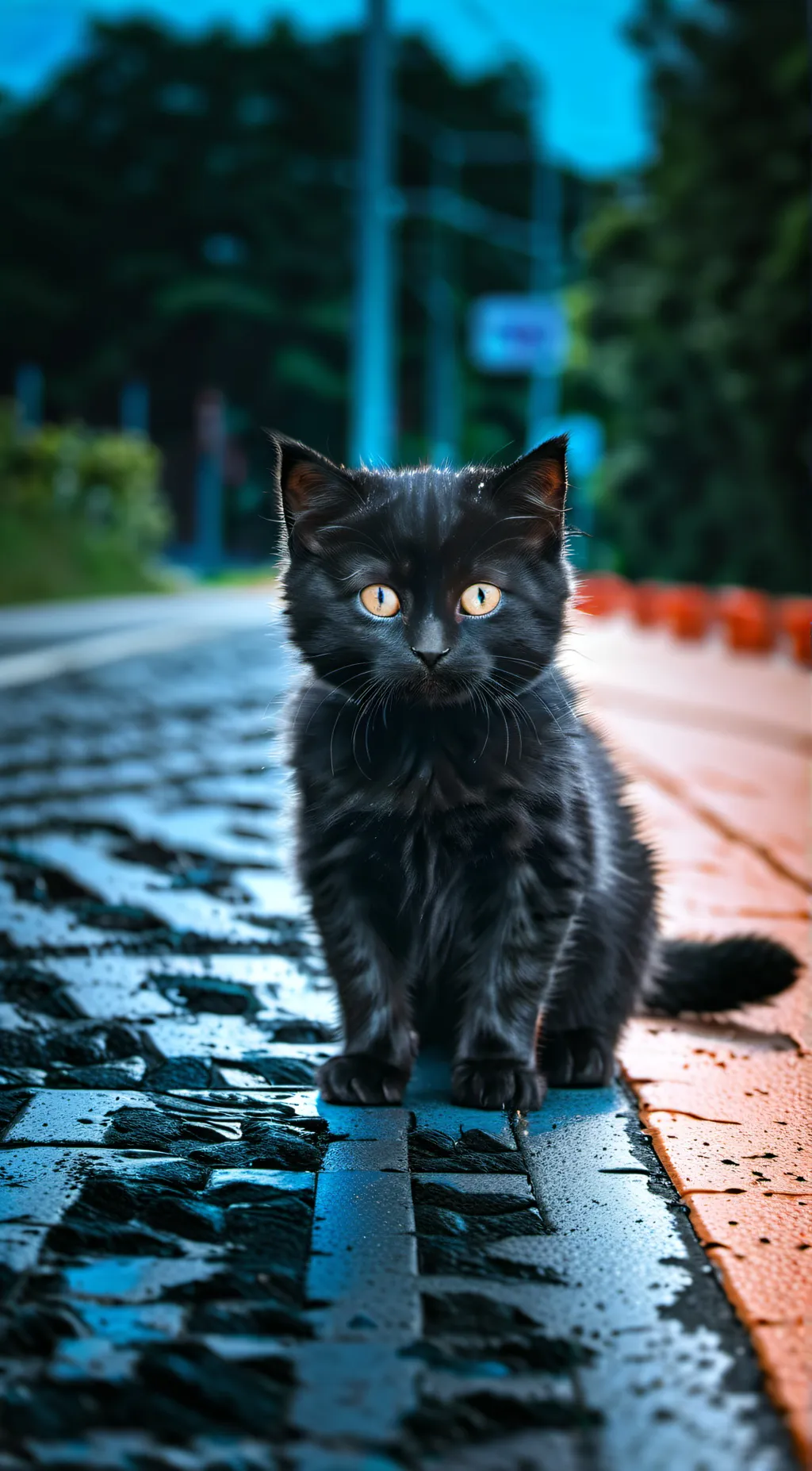 ai character: mittens background