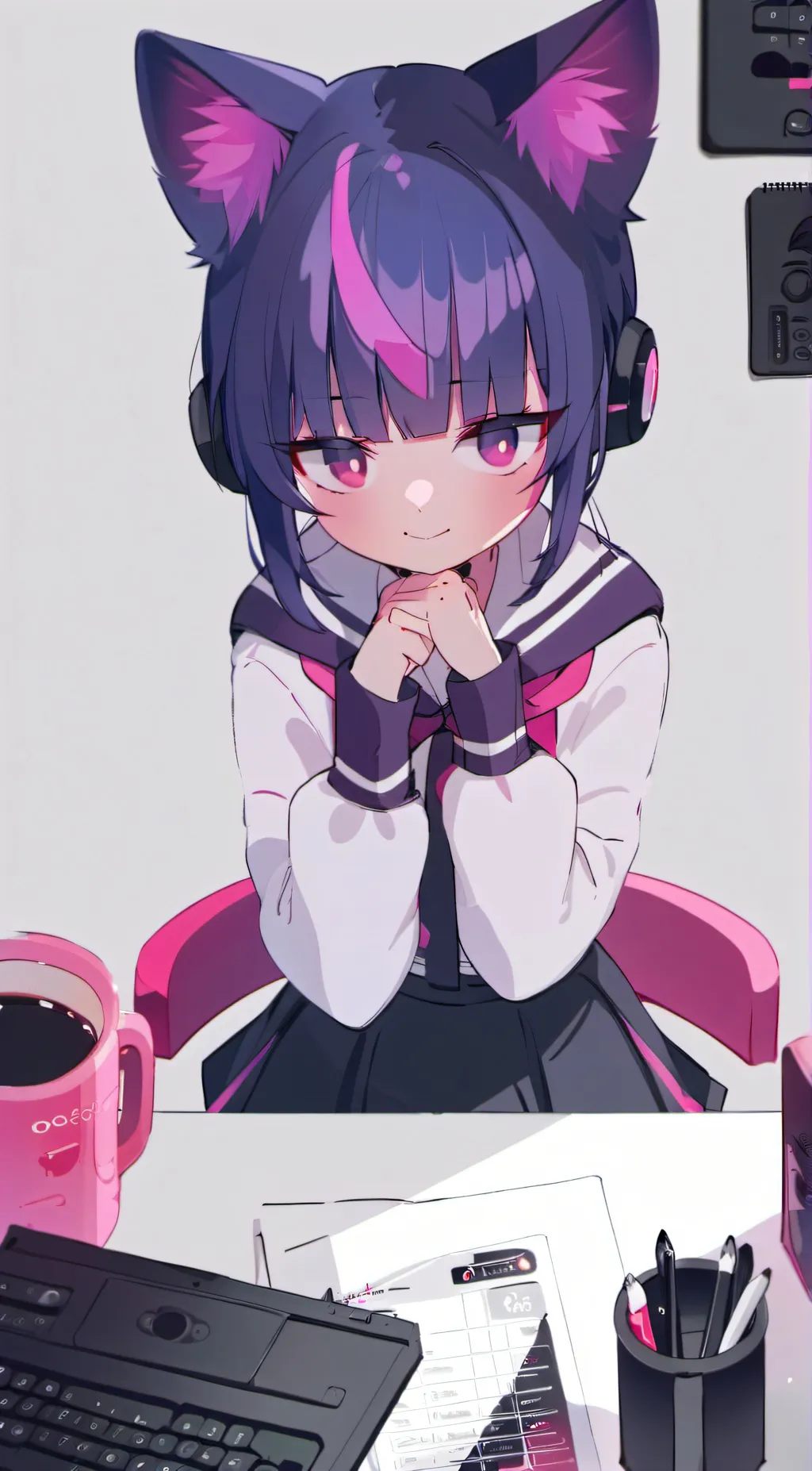 ai character: Twilight sparkle background