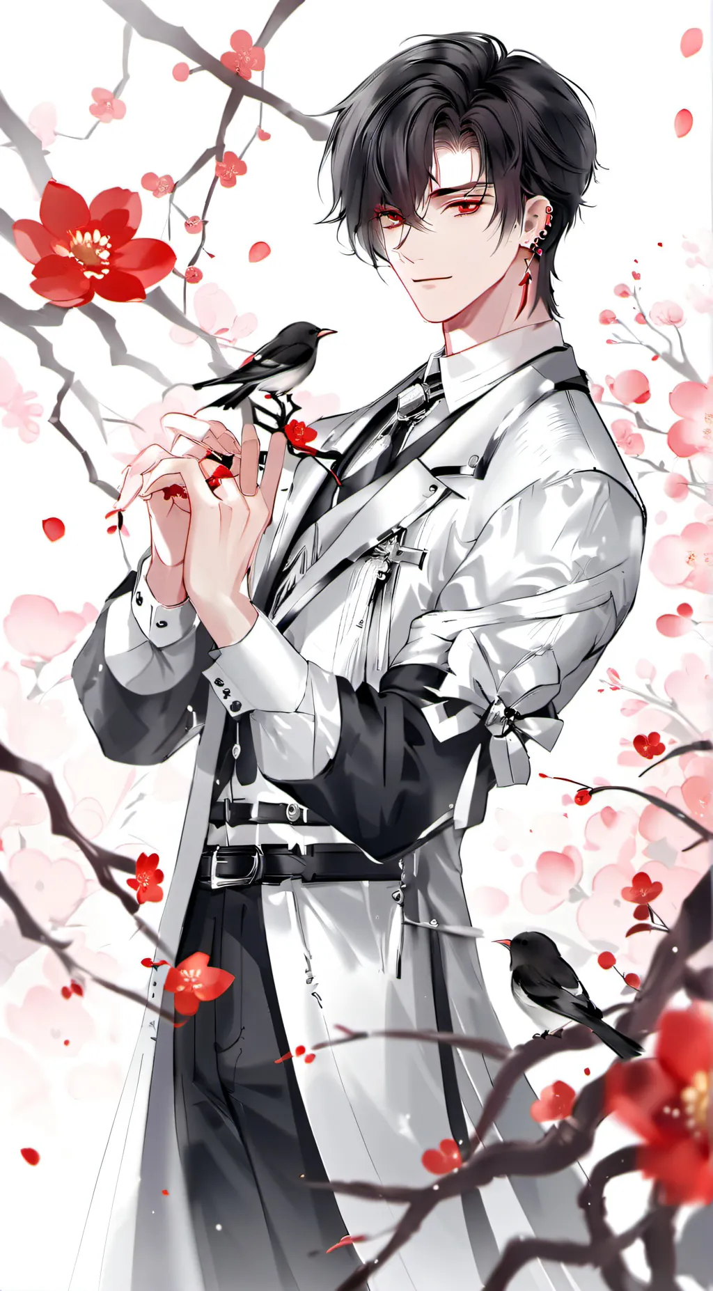 ai character: mark background