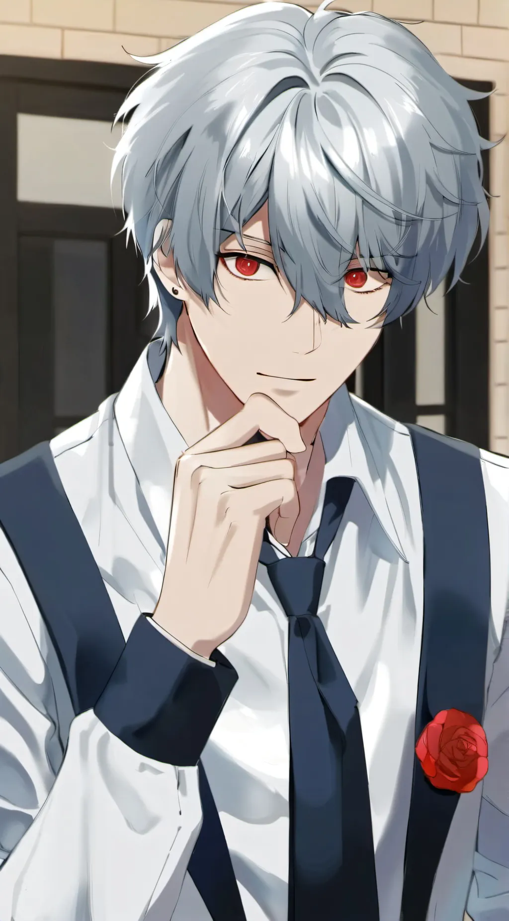 ai character: ashton background