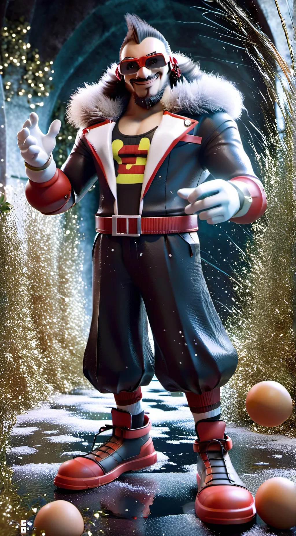 ai character: Eggman background