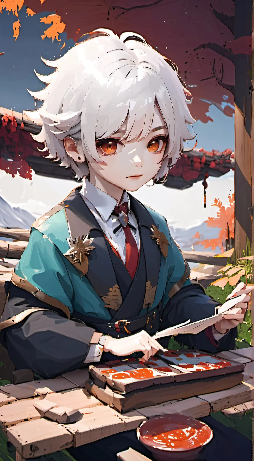 ai character: niko background