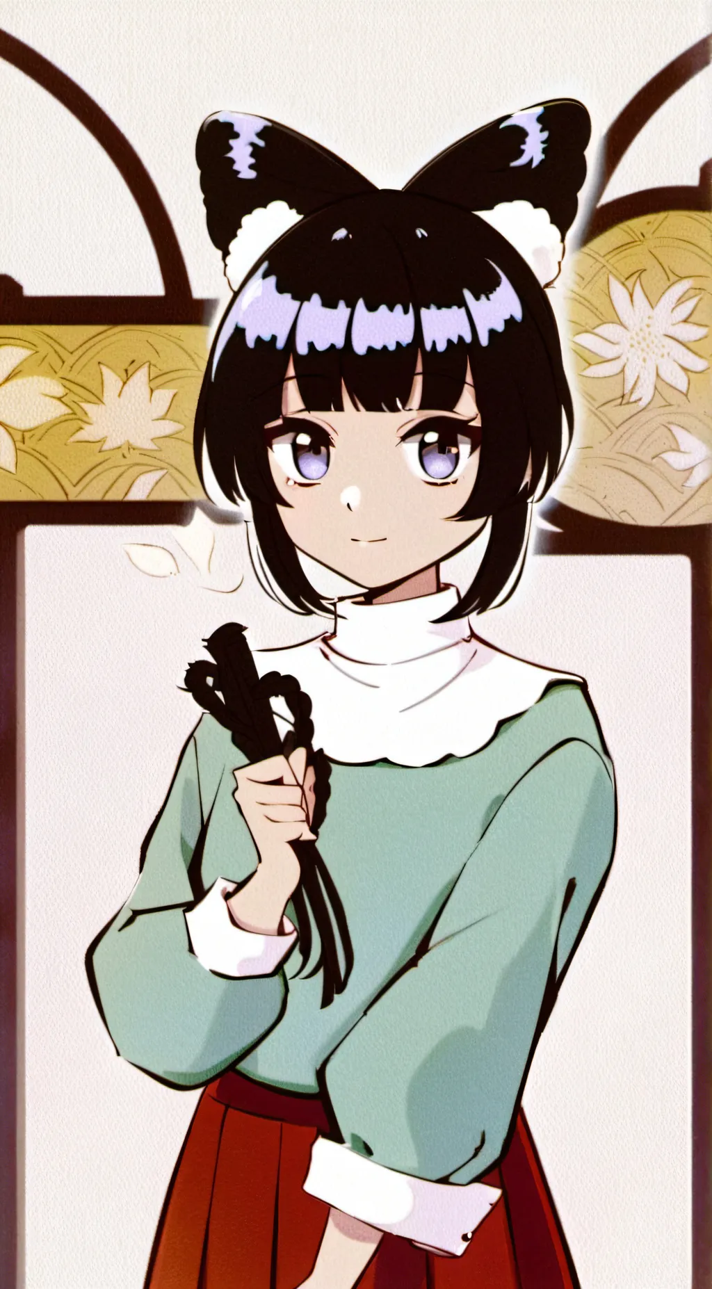 ai character: mayaō background