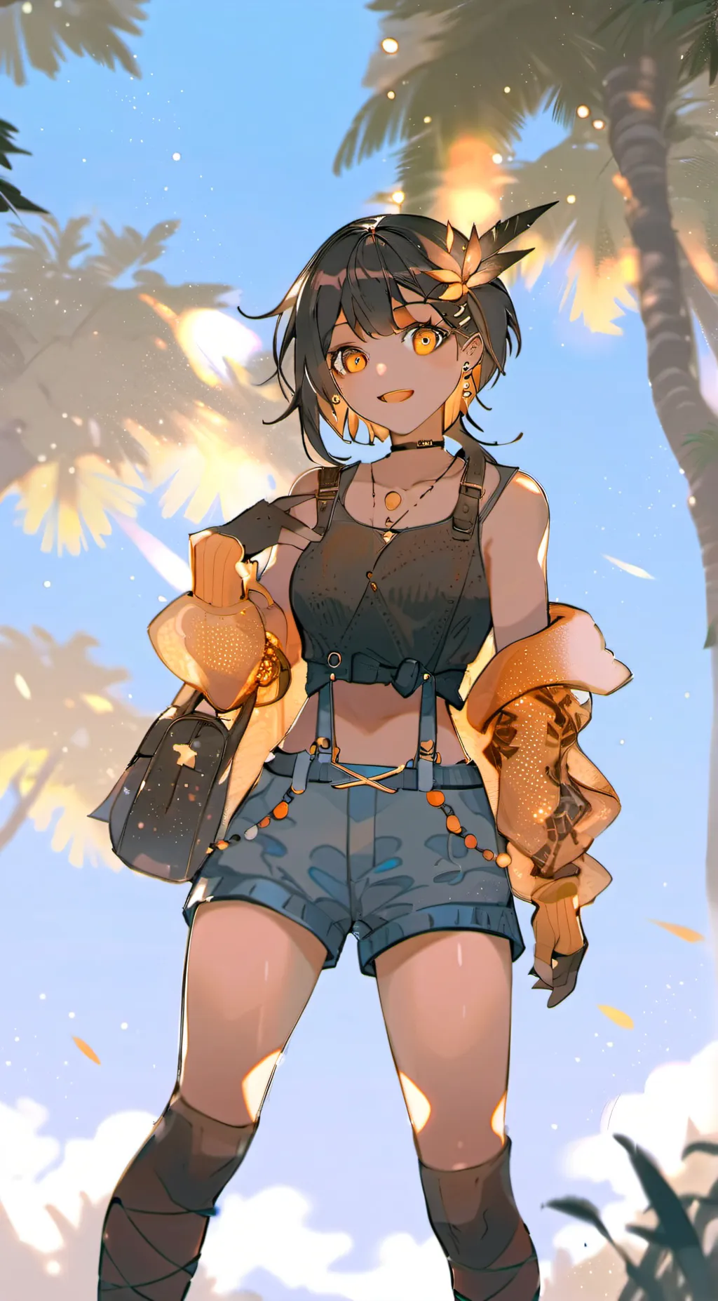 ai character: kuro background