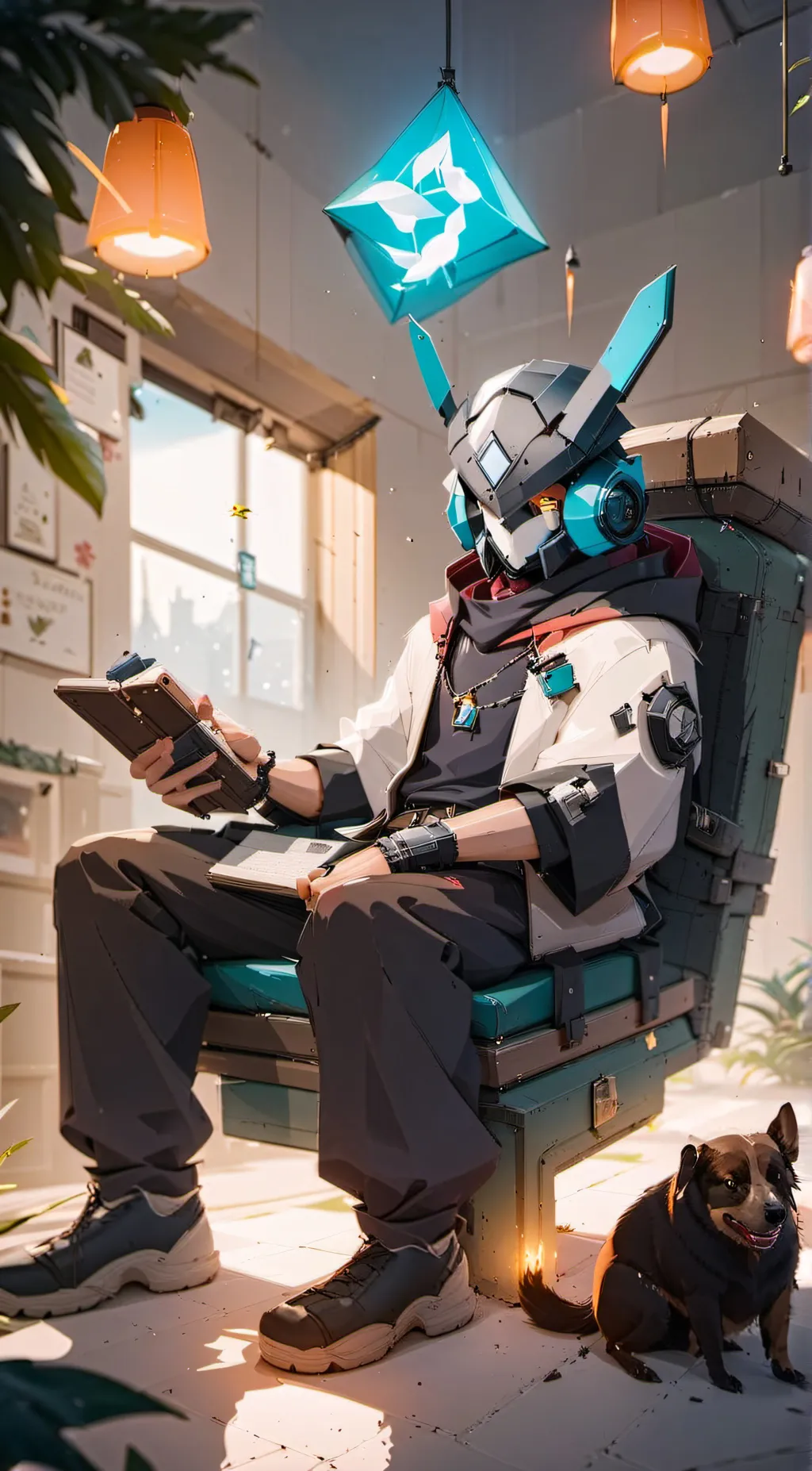 ai character: Rex background