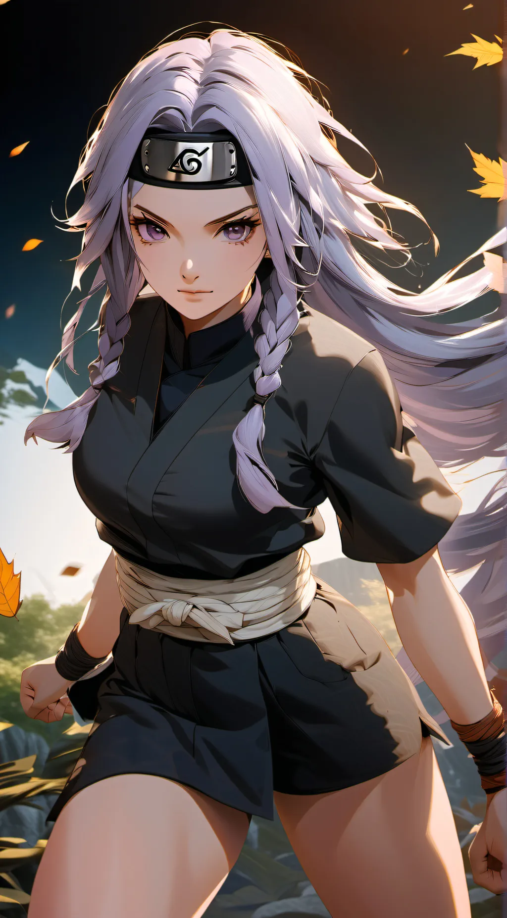 ai character: Hinata background