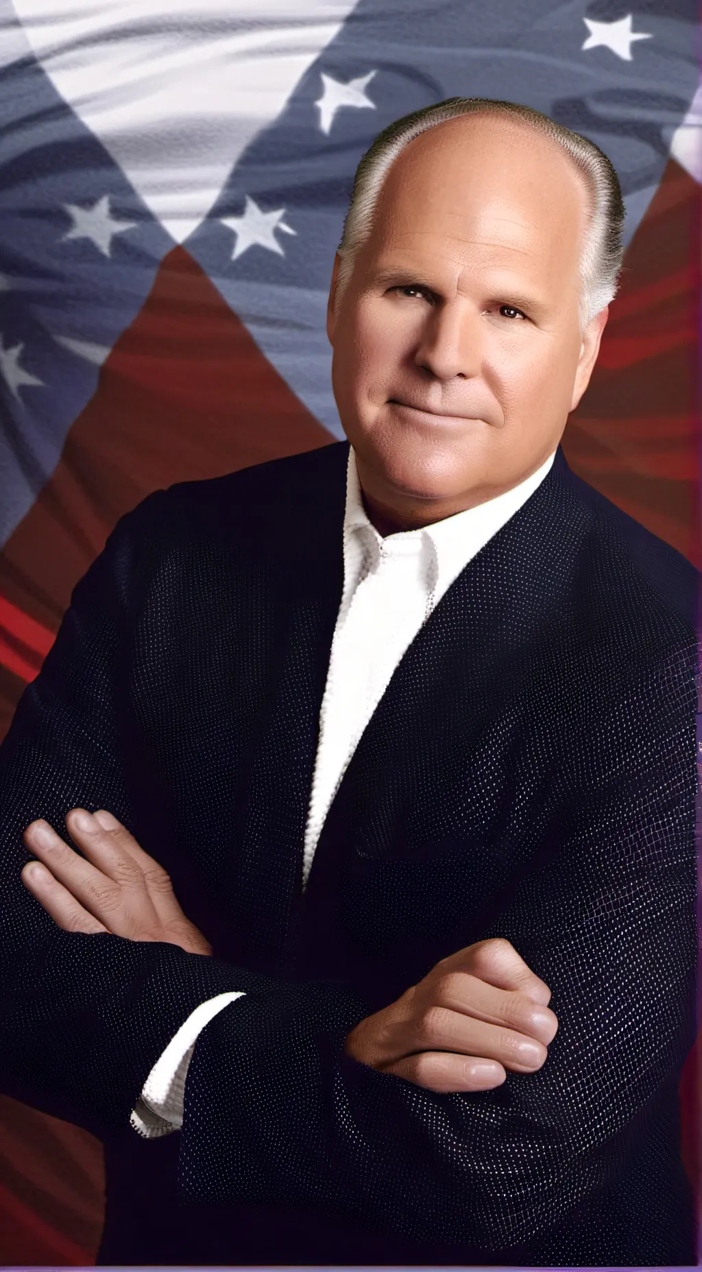 ai character:  Rush Limbaugh  background