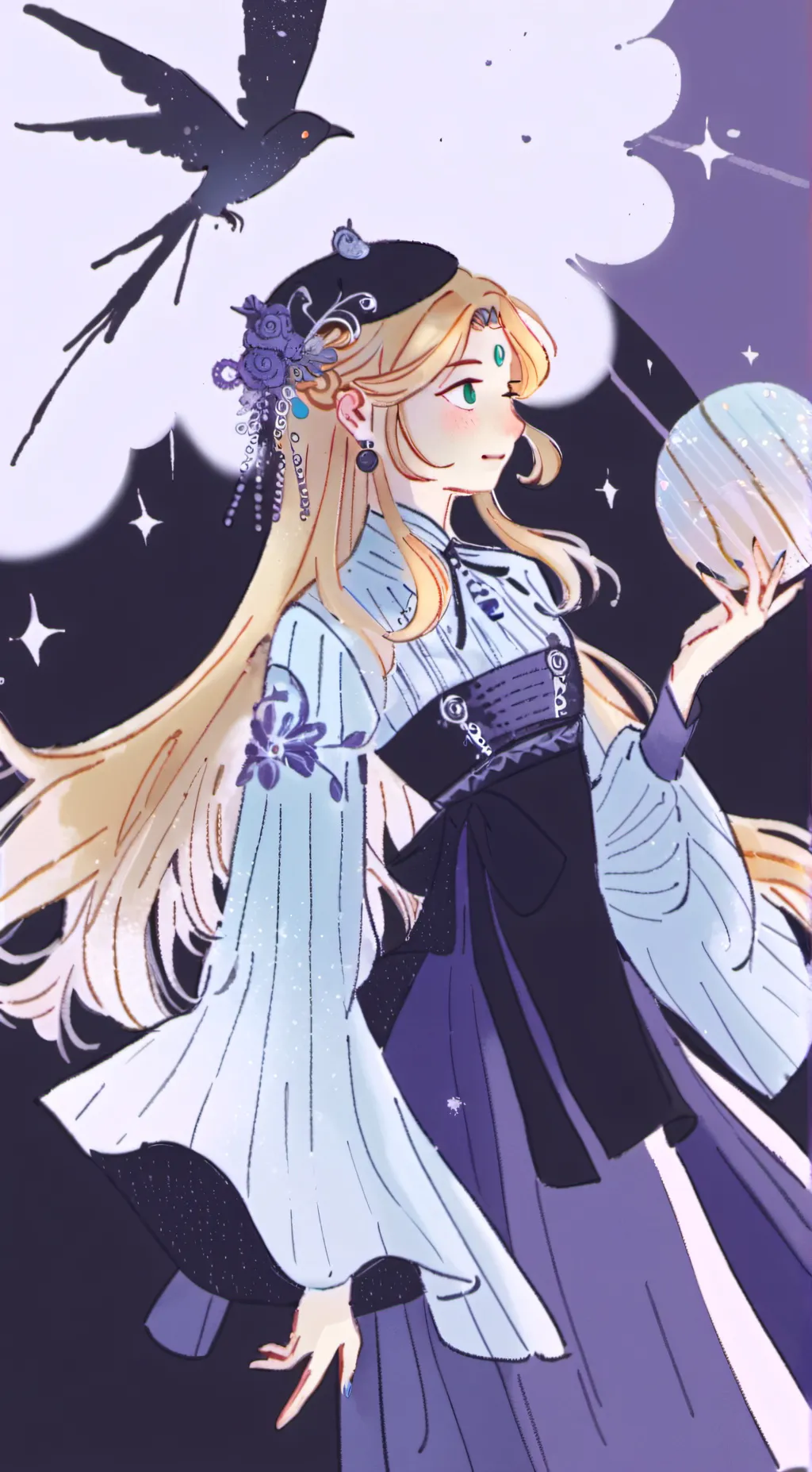 ai character: Elaine background