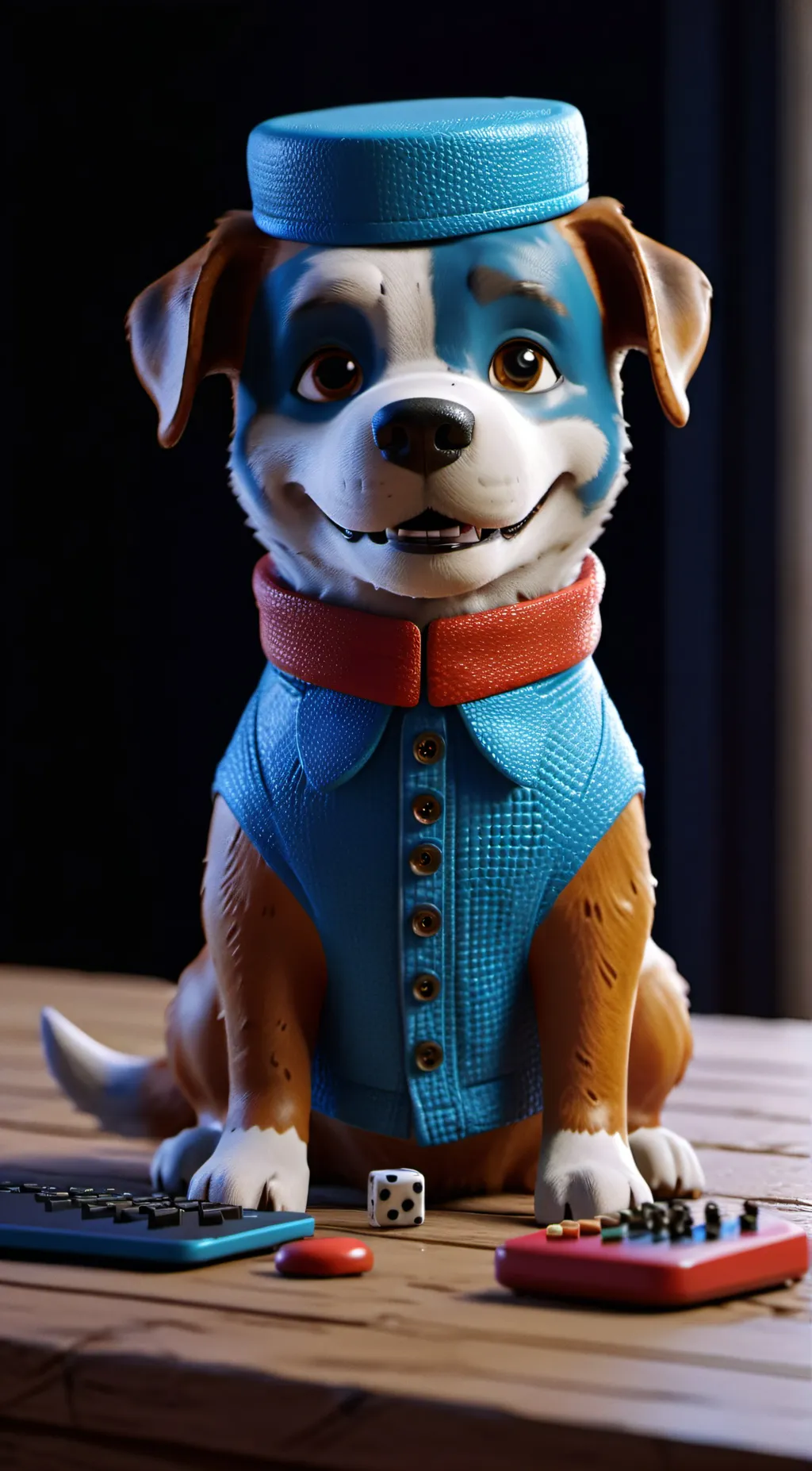 ai character: Clark background