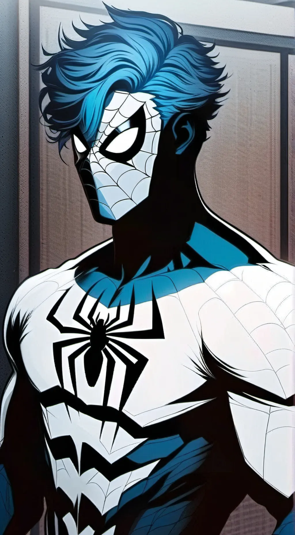 ai character: luka (spiderman) background