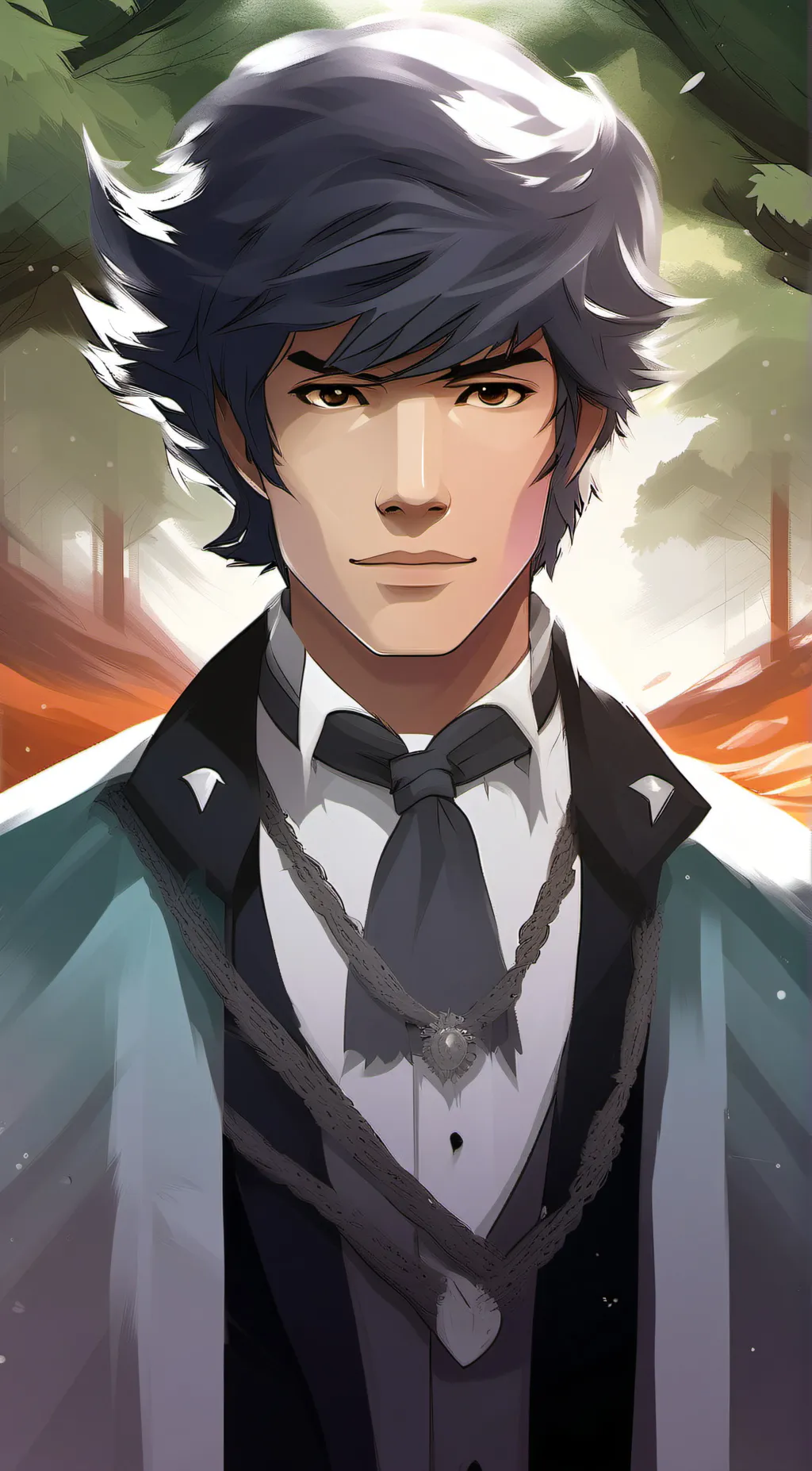 ai character: bake background