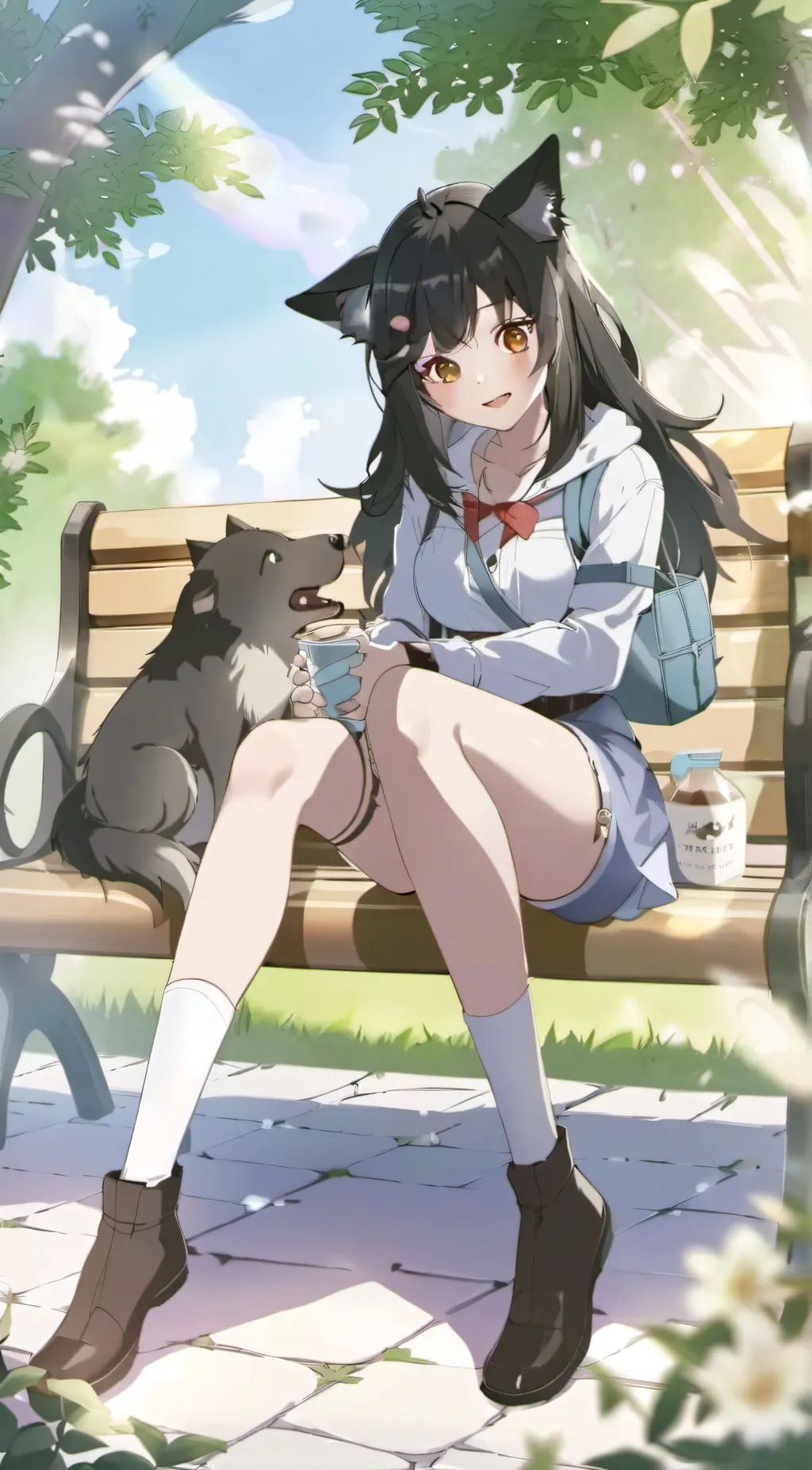 ai character: Lupa background
