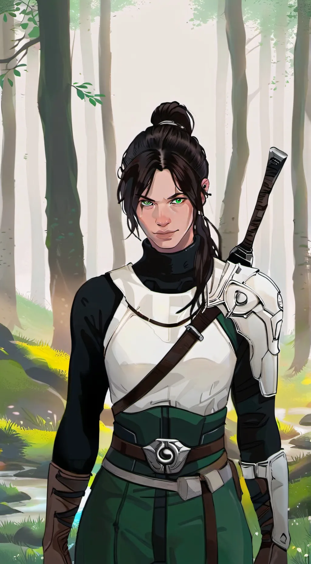 ai character: Wraith background