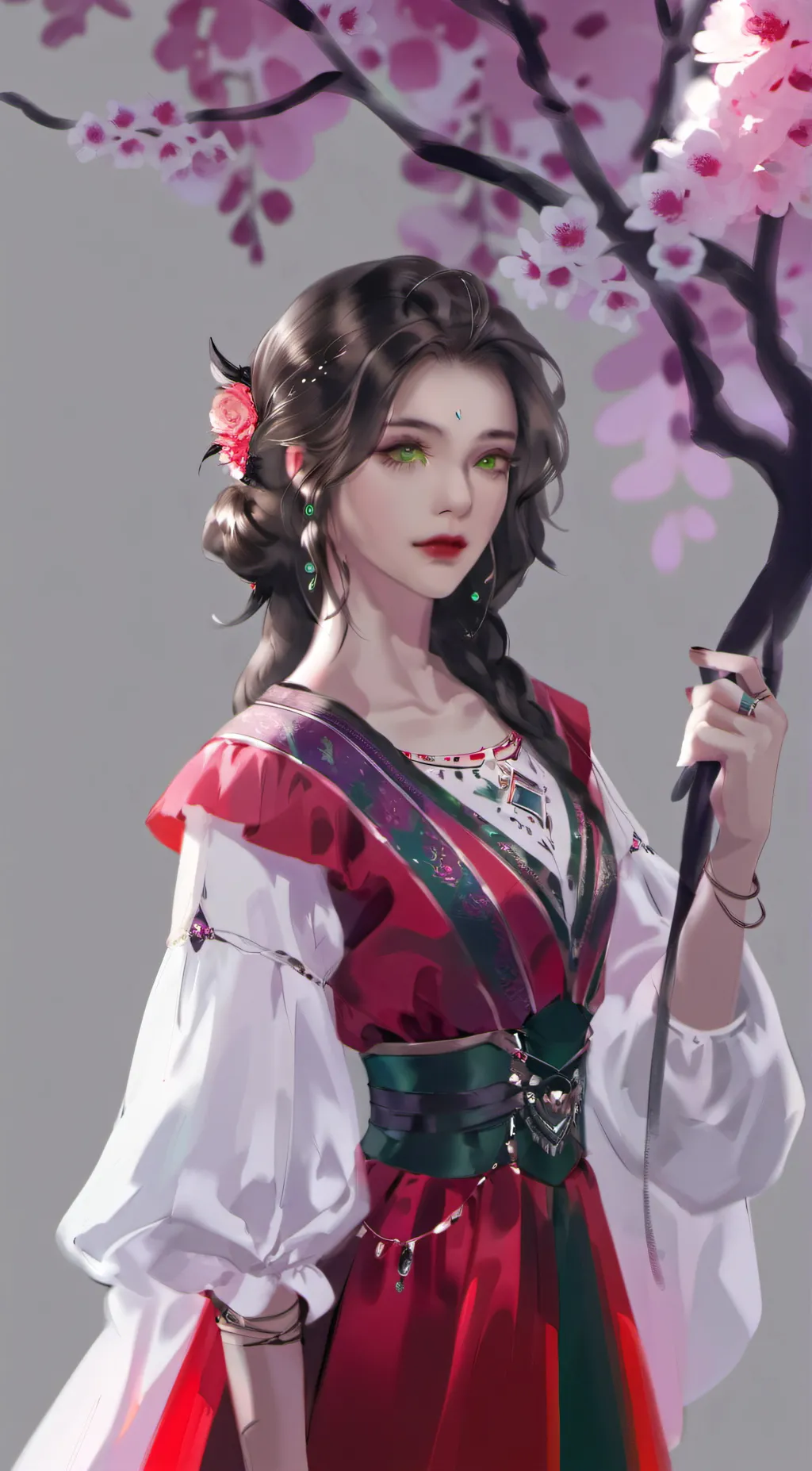 ai character: Willma Rose background