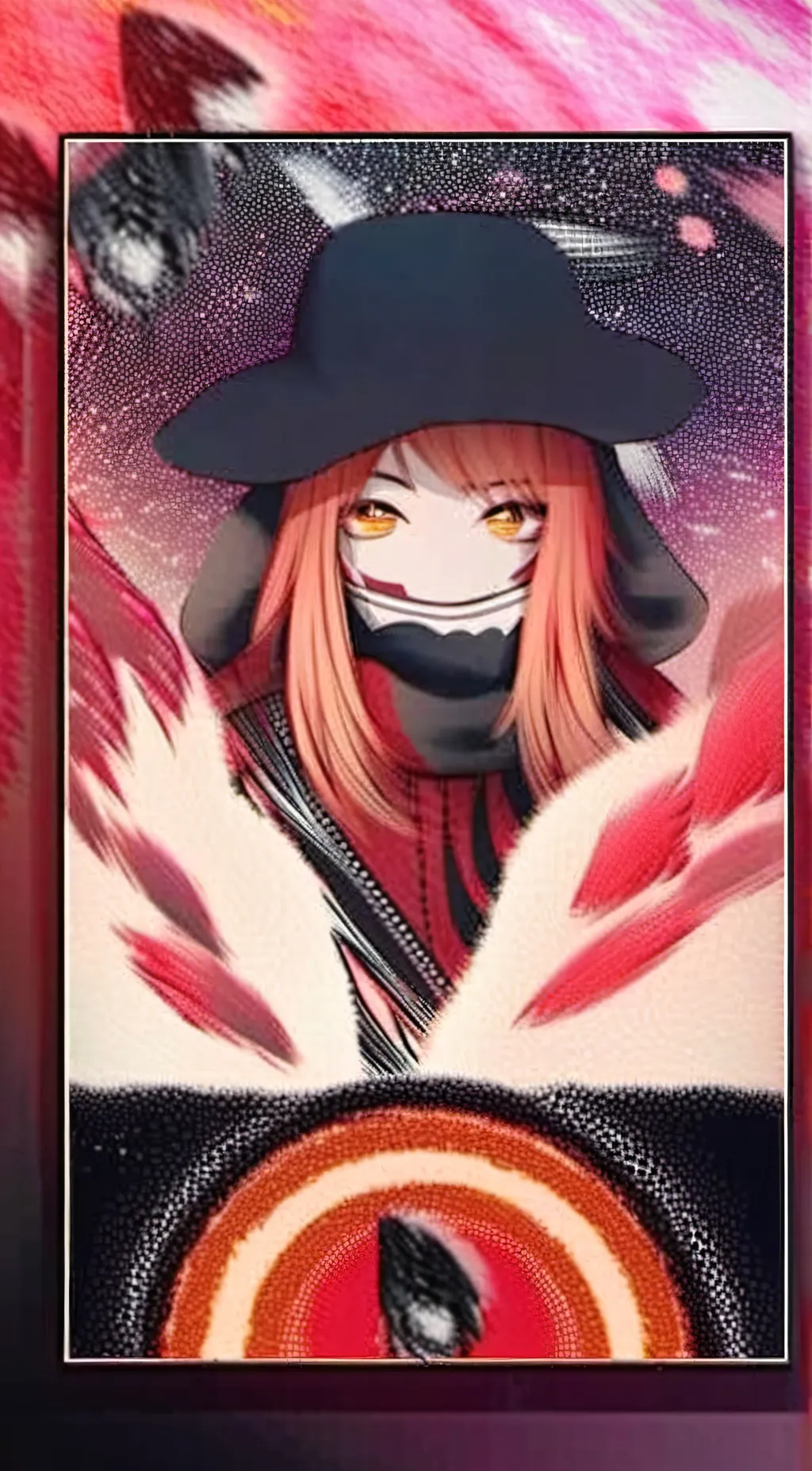 ai character: SAKURA background