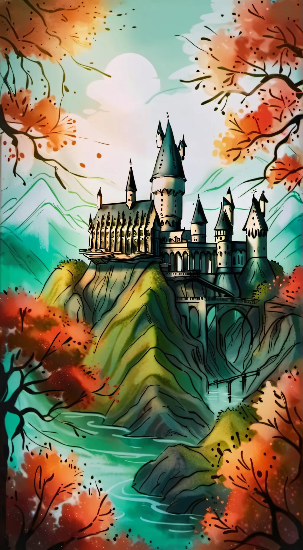 ai character: 💘💝💖Hogwarts background
