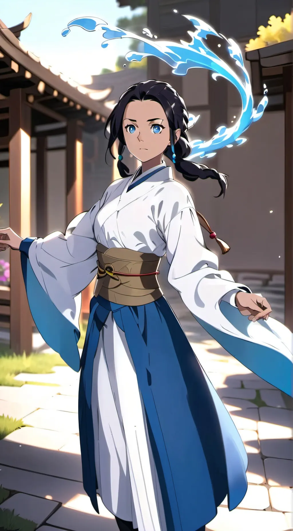 ai character: Katara background