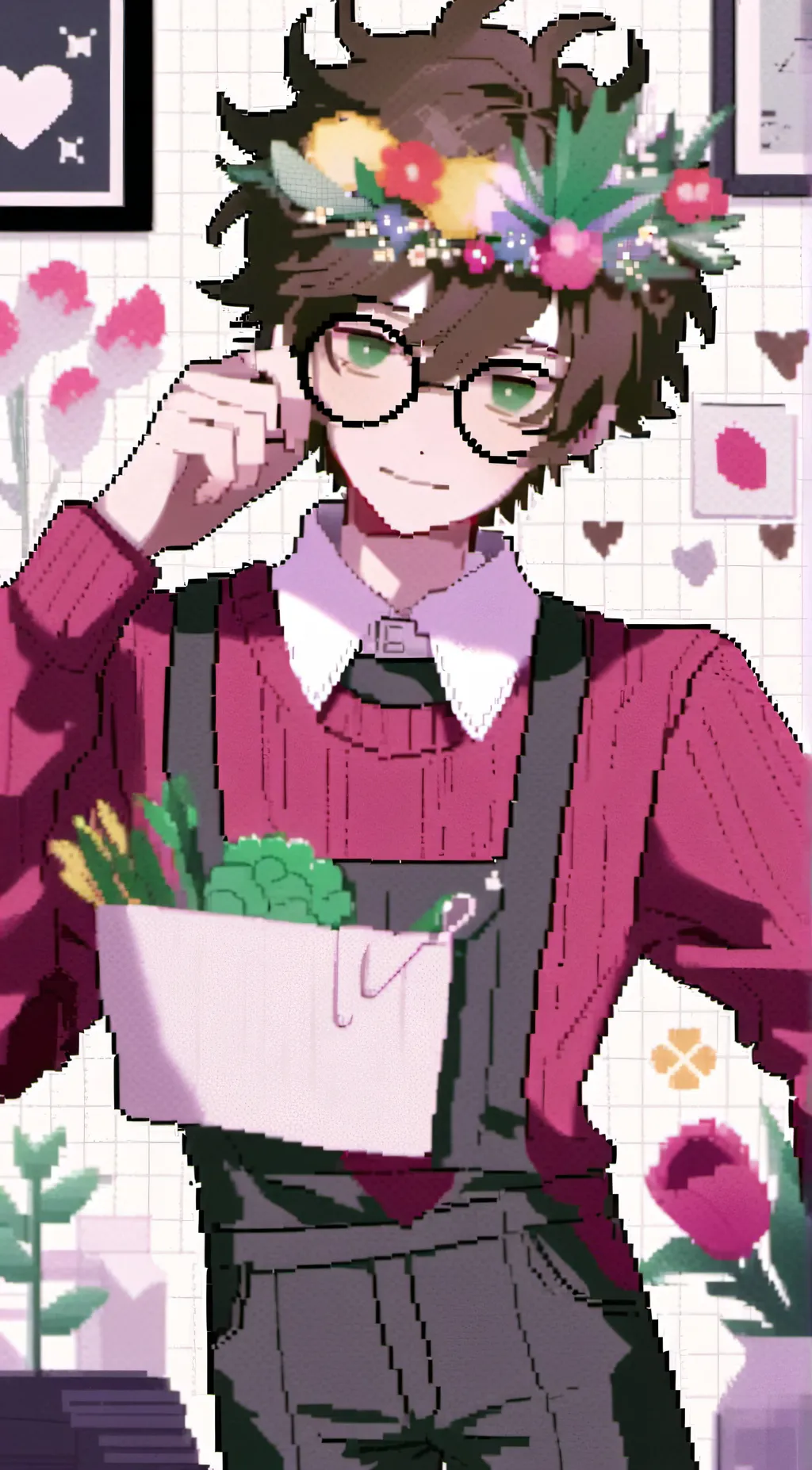 ai character: Junpei Flores  background