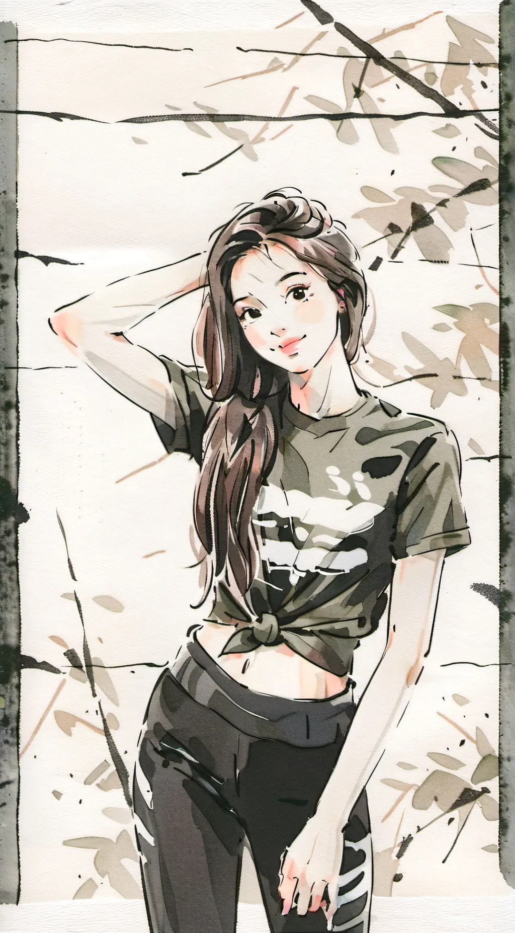 ai character: Haisley ♡ background