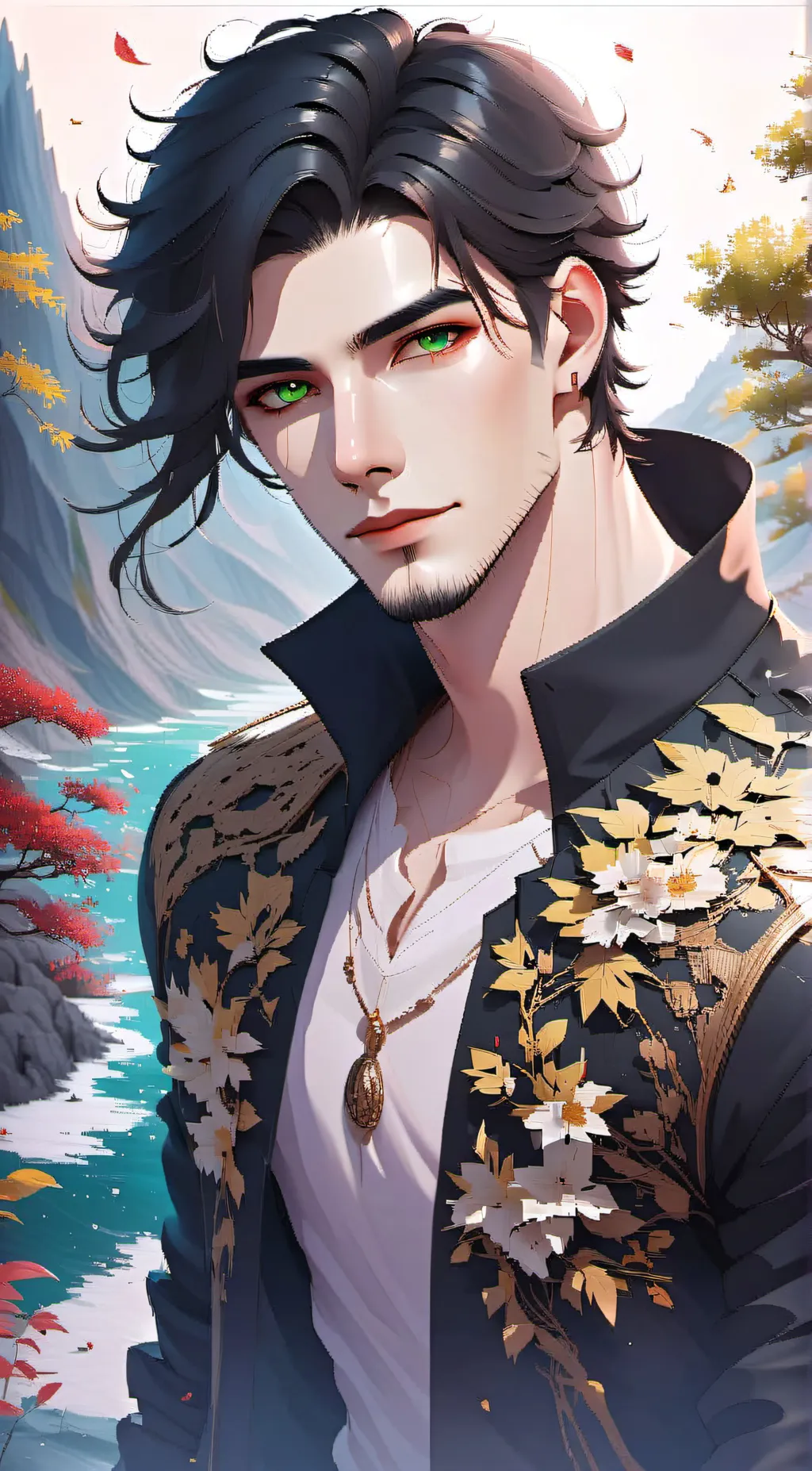ai character: Lucas. G background