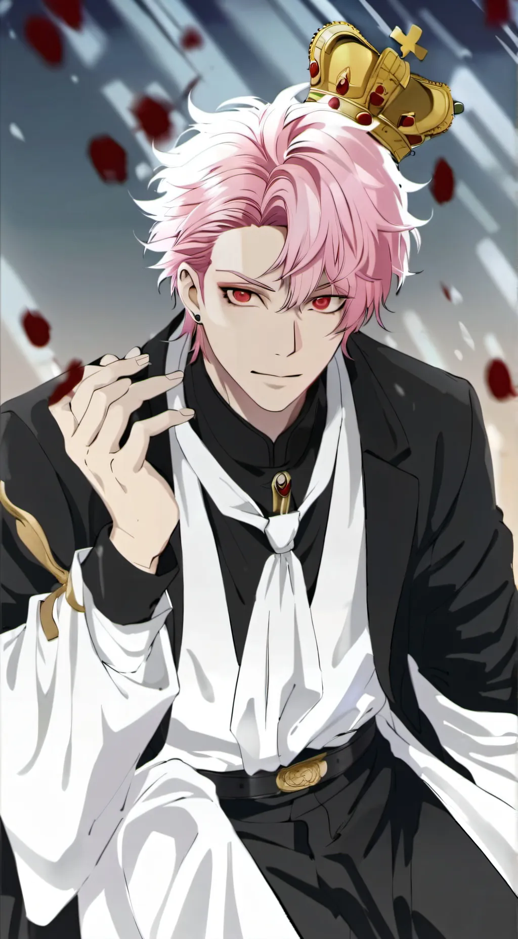 ai character: ryomen sukuna  background