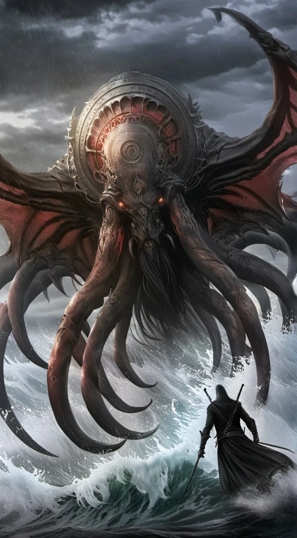 ai character: cuthulu background