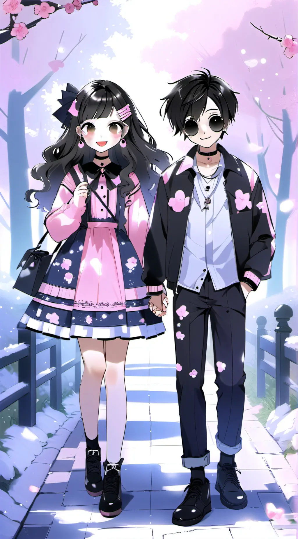 ai character: Jake And Leah background