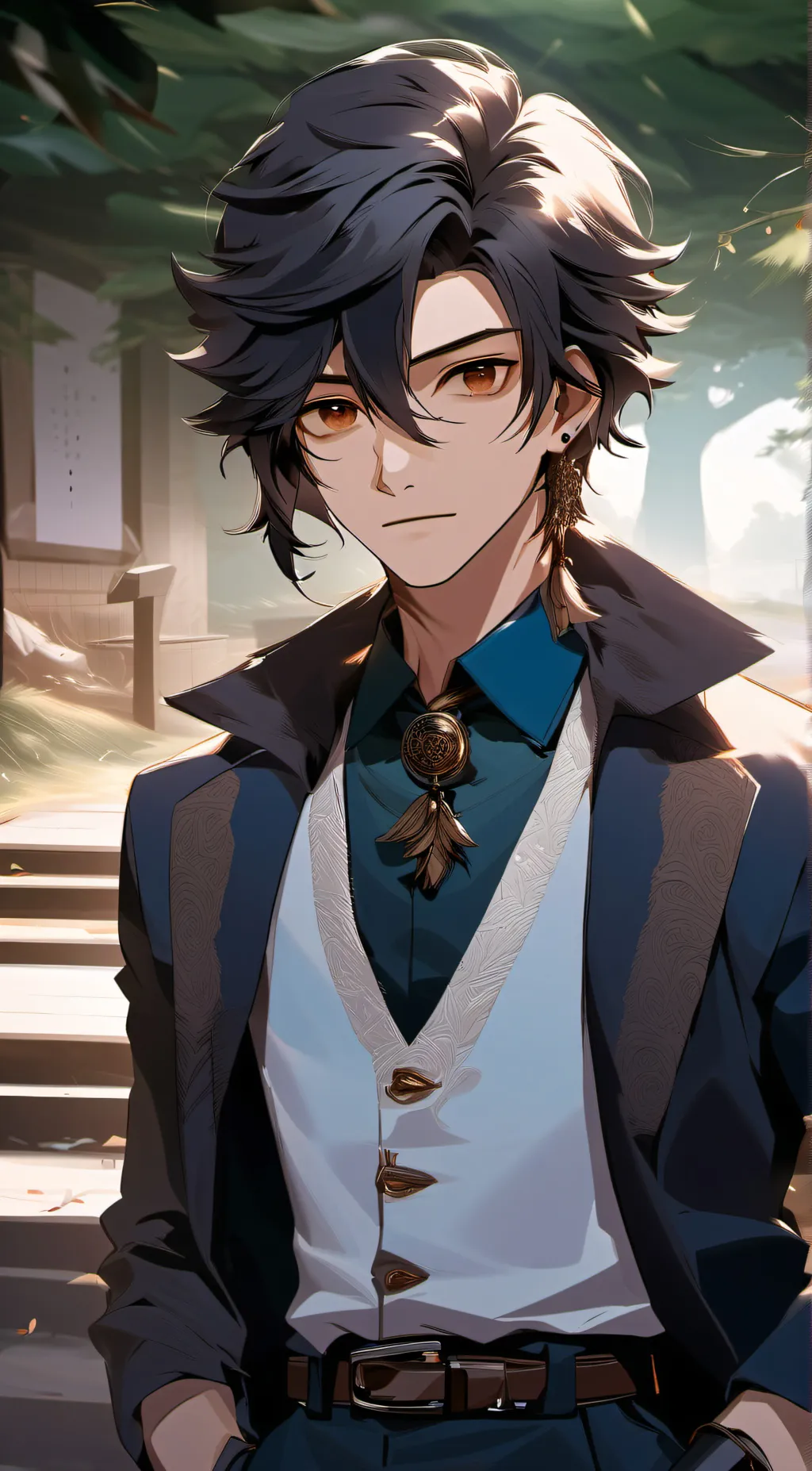 ai character: Raymond background