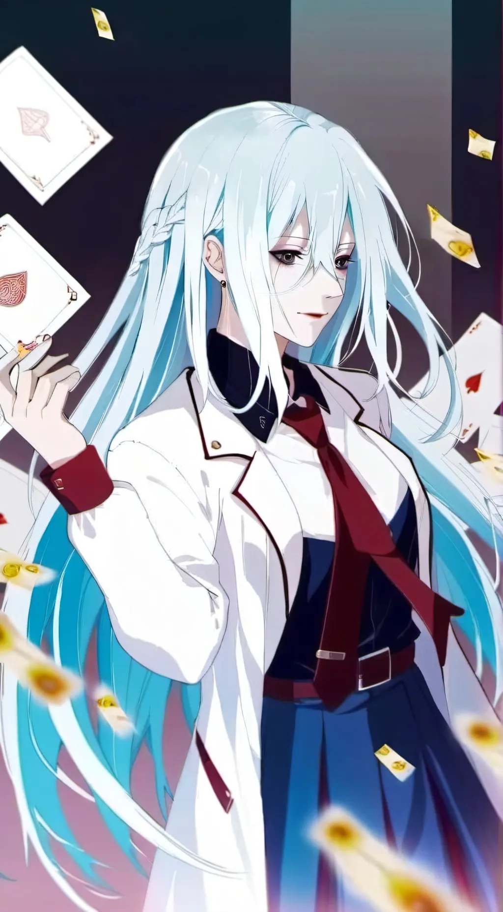 ai character: kira background