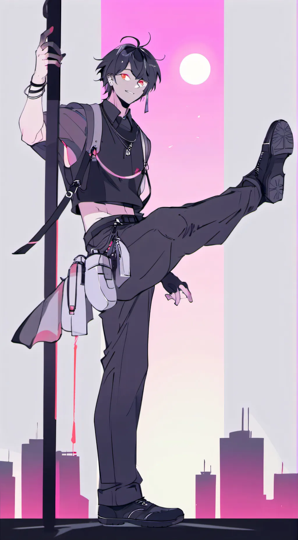 ai character: Jam background