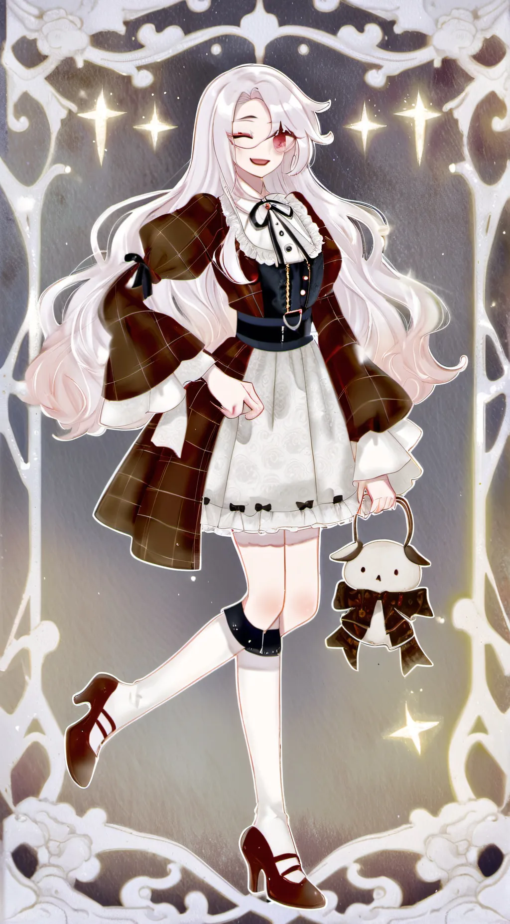 ai character: vaggie  background