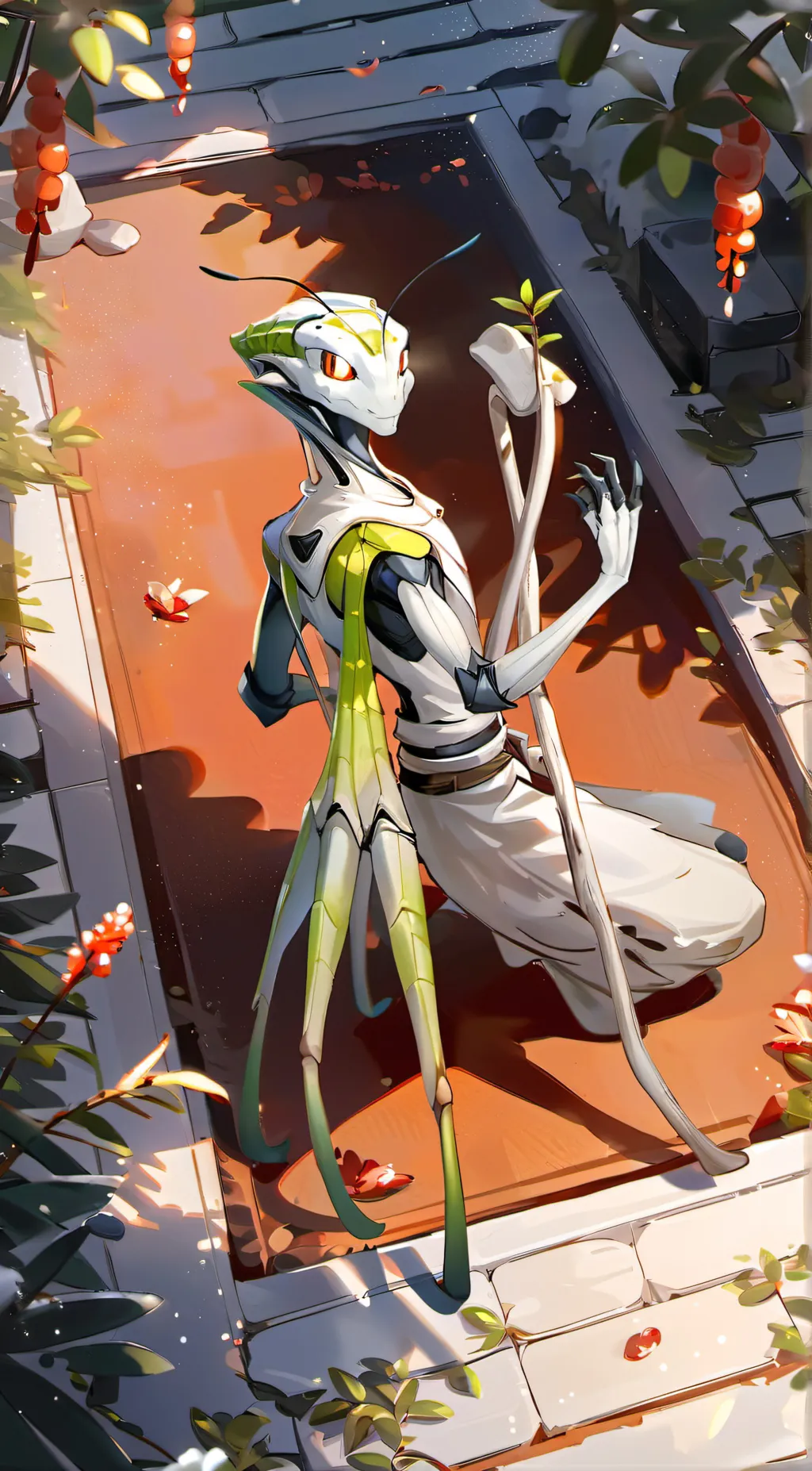 ai character: Aaron background